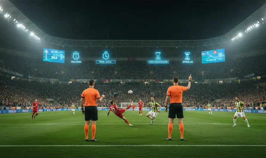 Süper Lig’e Dünya Kupası Ritmi: 10 Saniye ve 5 Saniye Kuralı